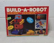 Vintage Robot Build-A-Robot MiB Unused Power Tool Toy Unimax 1985 Mint S2C