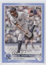 2022 Topps Update Father's Day Powder Blue 50/50 Miguel Castro #US145 k4s
