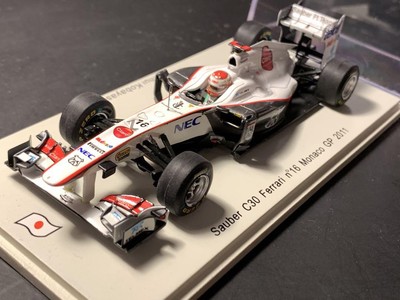 Sauber C30 Ferrari 1/43 モナコGP 2011 Sauber C30 Ferrari Spark 1/43 Monaco Gp 2011 Minicar | eBay