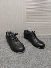 Bloch Women Tap Shoe Black Leather Lace Up Split Sole Dance Performance Footwear