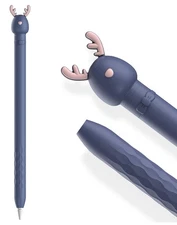 Deer - Moose - Reindeer Cartoon Apple Pencil Silicon Sleeve • 1st Generation