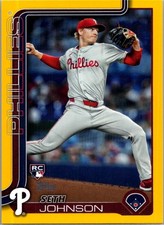 2025 Topps - Yellow Tinsel #362 Seth Johnson