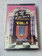 Rock N Roll Hits Of The 50s  60s Volume 1 Cassette Tape Untested