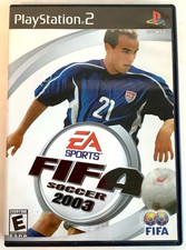 Playstation 2 PS2 FIFA SOCCER 2003 EA Sports Futbol Football Landon Donovan Cvr