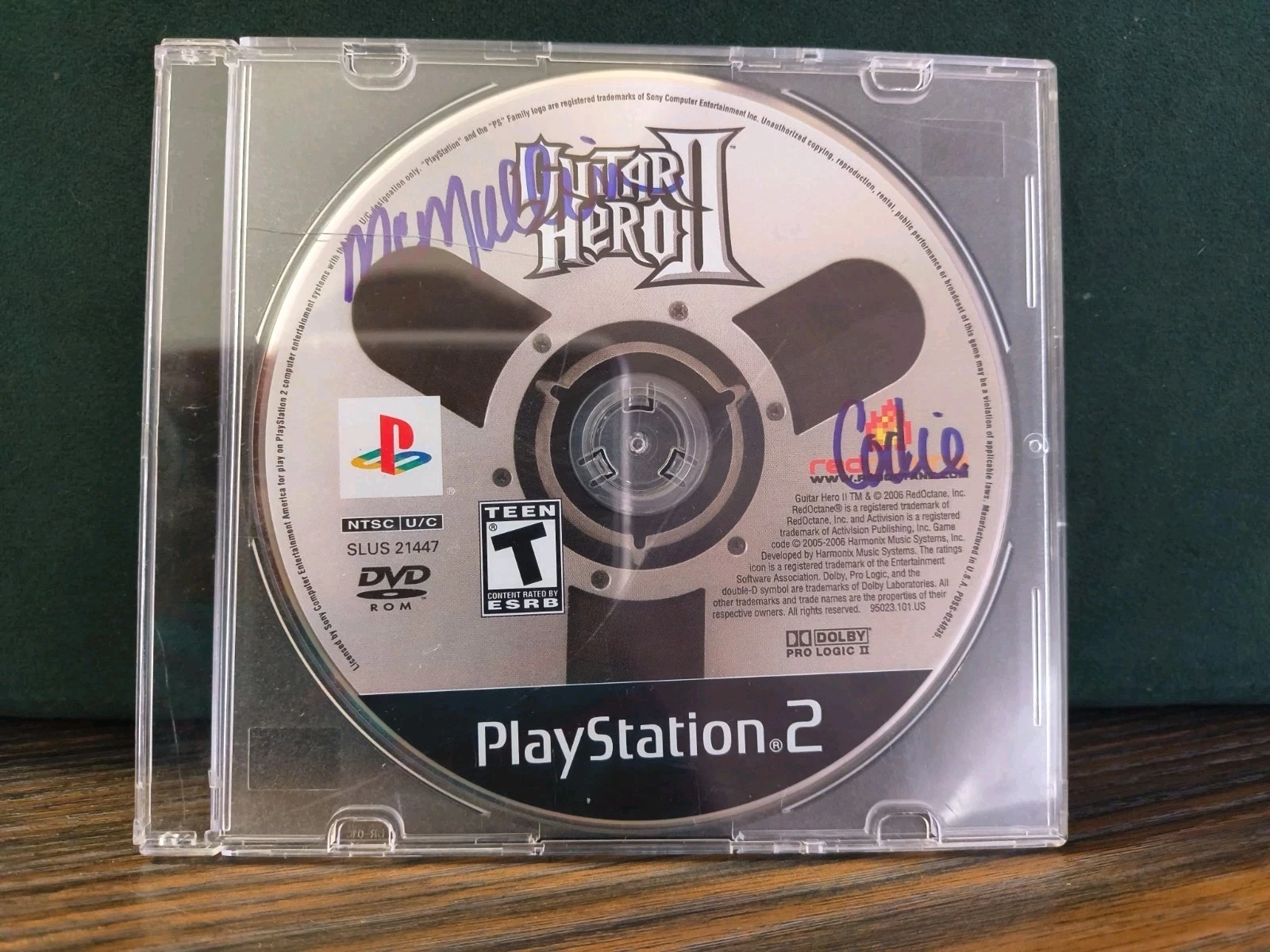 Guitar Hero II (Sony PlayStation 2, 2006) Generic Case