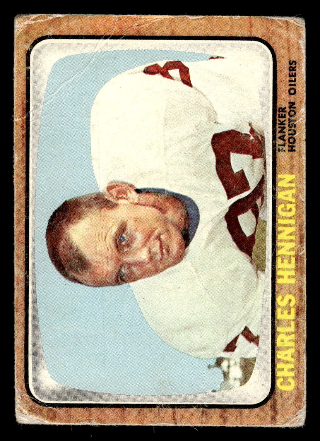 Charles Hennigan #57 (Football Cards 1966 Topps) — is it worth grading?