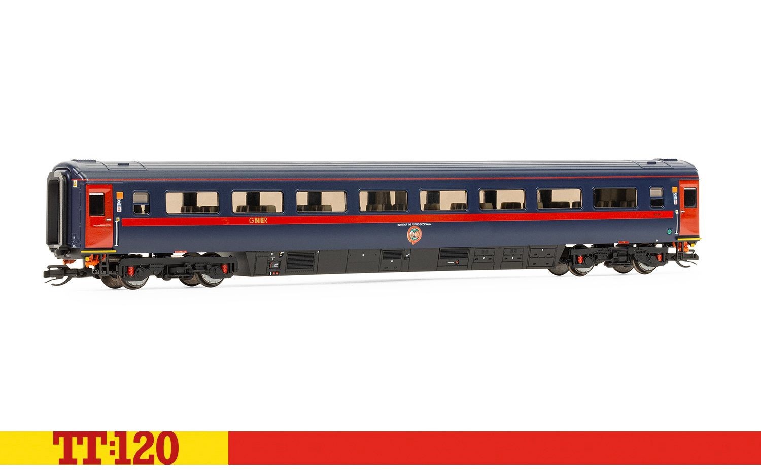 Hornby TT4043C GNER HST Mk3 TS 42241 Rolling Stock Coaches Model Railway TT:120 - Image 4