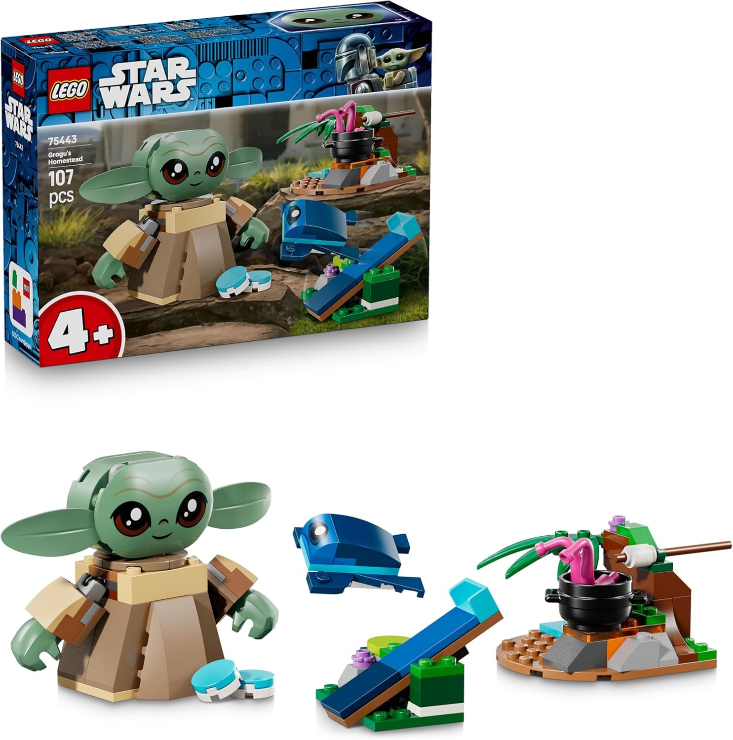 LEGO Star Wars 75443 La Casa di Grogu NUOVO SIGILLATO - Immagine 4