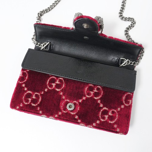 GUCCI Dionysus Super Mini Bag 476432 Schultertasche Tiger Head Italy Auth #52... - Bild 4 von 12