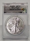 2022 American Silver Eagle ENACS Certified  MS70