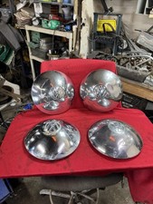 1955-1965 Volkswagen Vw Bug Bus Beetle Original Set 4 Hubcaps 5 Lug 1958 1962 64