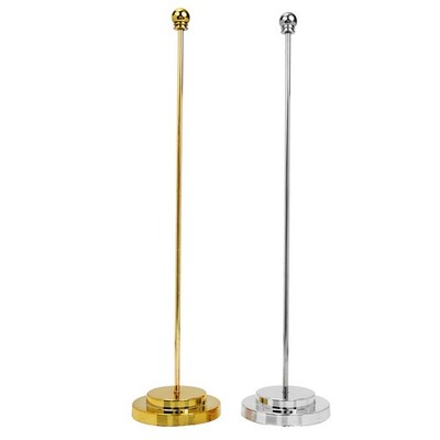 2 Pcs Stabiler Fahnenmastfuß Desktop-Flaggenständer Flaggenmontage