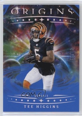 2025 Panini Origins Blue 40/99 Tee Higgins #73 5y7