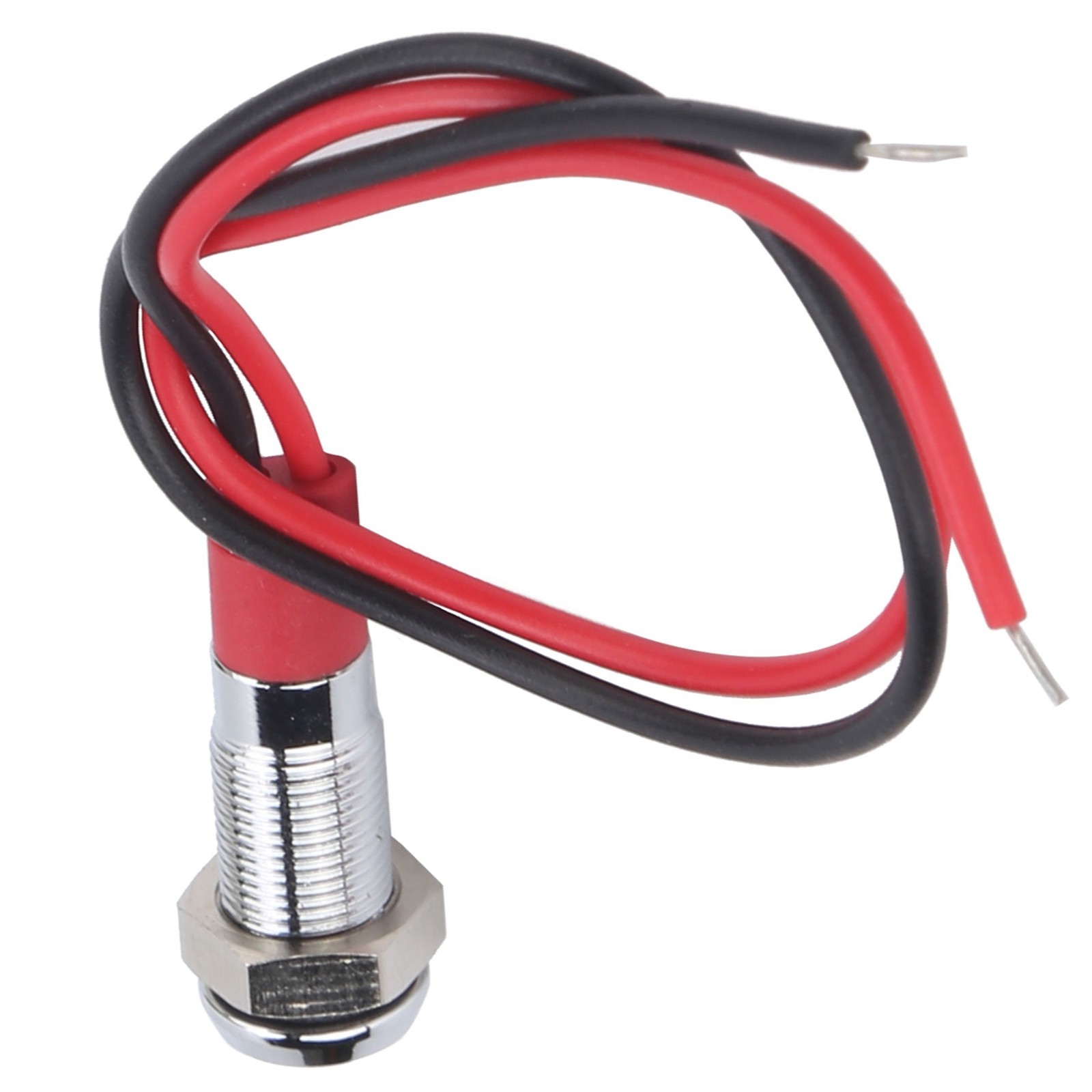 LED Metal Indicator 6mm Waterproof Signal Lamp For Pilot Car Truck Boat
