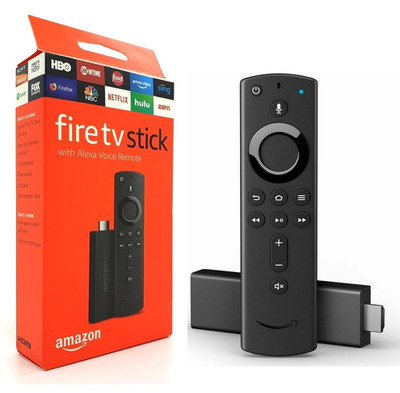Amazon Fire TV Stick  JbRk w/Alexa Voice Control 1080p 8GB HDMI Fire OS Streamer
