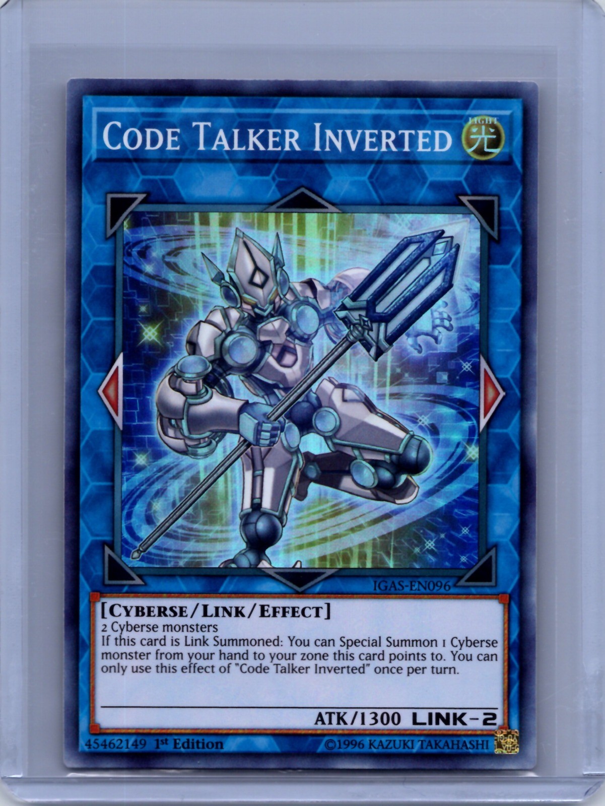 Code Talker Inverted 1st Edition Super Rare Ignition Assault IGAS-EN096 LP