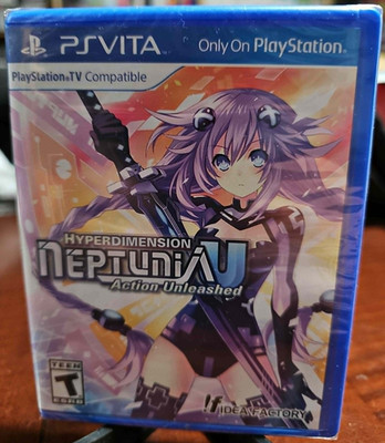 Hyperdimension Neptunia U: Action Unleashed (Sony PlayStation Vita) New Sealed