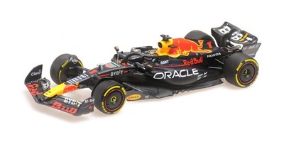 Minichamps 1:43 RED BULL RB19 MAX VERSTAPPEN WIN ABU DHABI WORLD CHAMPION 2023