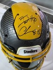 🔥TJ Watt Hydro Speed Flex Helmet 2-Tone  Steelers + Watt Autographed Card /15  — photo 10
