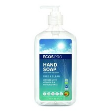 ECOS PRO Liquid Hand Soap, Free and Clear Scent, 17 oz