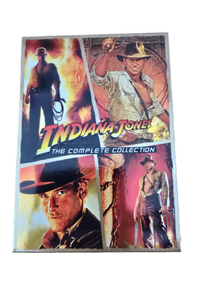 DVD-BOX - INDIANA JONES - THE COMPLETE EDITION - 4 FILME Komplett Collection