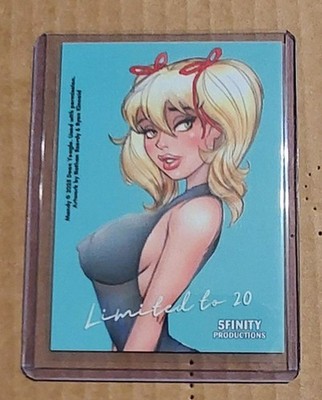 2025 5FINITY MANDY Dean Yeagle BLANK sketch card Nathan Szerdy (Ltd 20)