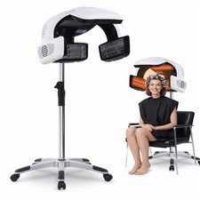 Professional Hair Color Processor Standing 5-Zone Hair Dryer Adjustable Timer