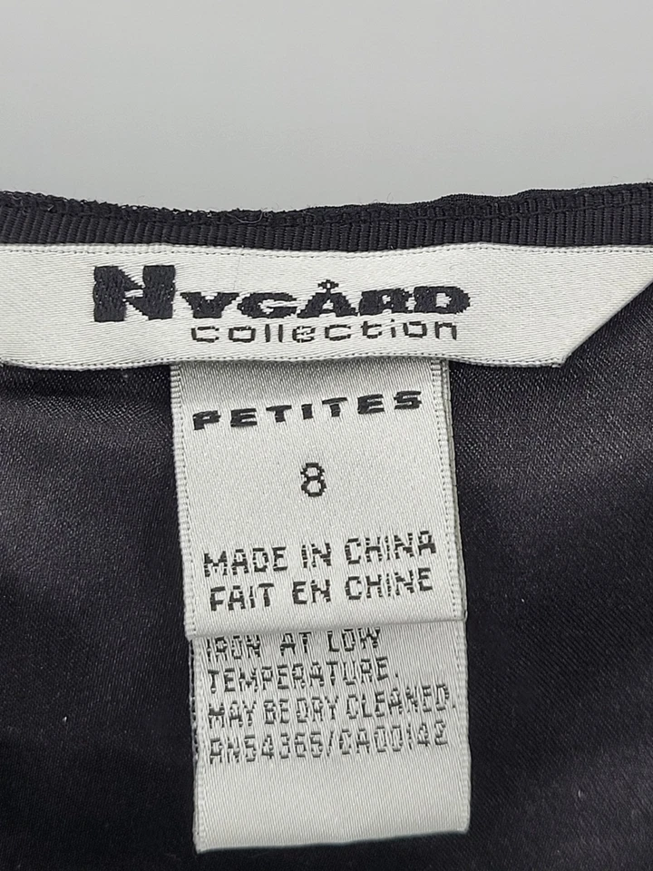 Женская юбка Nygard Collection 8P Цвет черный Смешанные материалы Струящийся Капризный Волшебник 90-е - Изображение 4 из 4