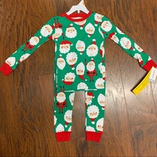 Carters 2 Piece Santa Pajamas. Size 3T. NWT