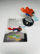 DC Heroclix Superman 049 Super Rate w/ Stat Card Notorious Set