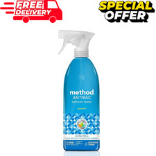 Method Antibacterial Bathroom Cleaner Spearmint Removes Mold Mildew stains 28oz 0.21 per fl oz