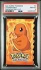 Pokemon Charmander Embossed Die Cut 4 of 12 Topps 1st Movie #4 PSA 8 (140050287)