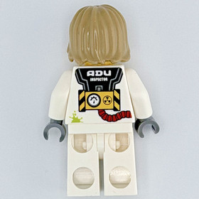 LEGO Alien Conquest ADU Scientist ac010 7066 Earth Defense HQ 2011 Minifigure