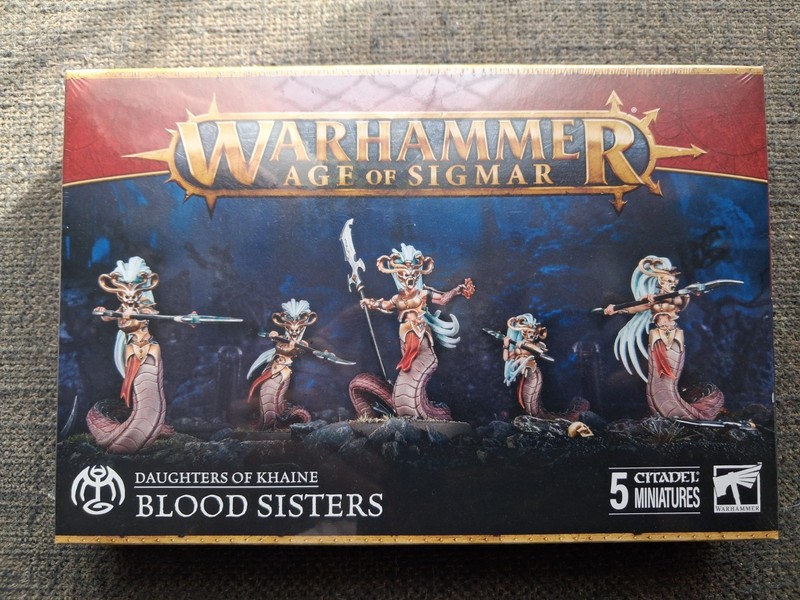 Warhammer Age of Sigmar Daughters of Khaine Blood Sisters X5 Miniature Pack.