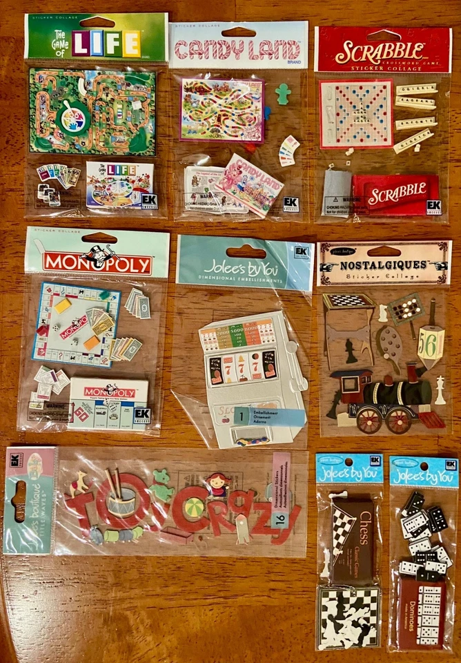 Whole Listing REDUCED Prices! RARE! Jolee's Boutique Toys & Games! YOU CHOOSE!