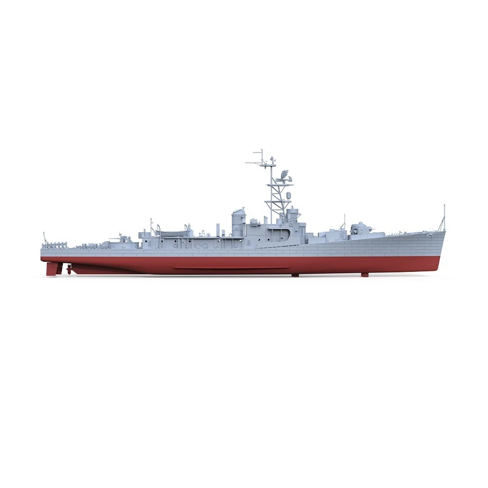 SSMODEL 1/200 Military Model Kit USS Dealey Frigate (DE-1006) Full Hull - Image 4 of 4