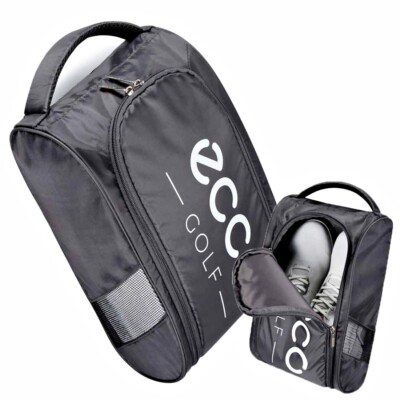 ECCO Golf Shoe Bag Travel Shoe Bag, Ventilated Case - Dark Gray  Tracking 