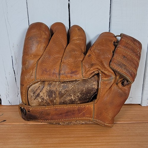 Guanto da baseball John Rutherford Nokona anni '50 Mitt Pro modello J106 Dodgers vintage - Foto 7 di 22
