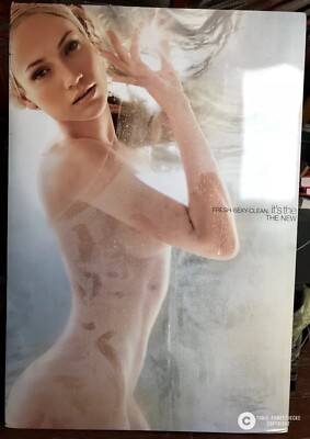 Jennifer Lopez Glow Jlo Plakat Poster 126,5cm X 87cm X 1,5cm Sehr Guter Zustand