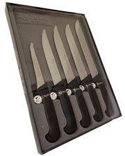 Metzgermesser Fleischermesser Messer Set 5 tlg. Schlachtermesser Roland Germany