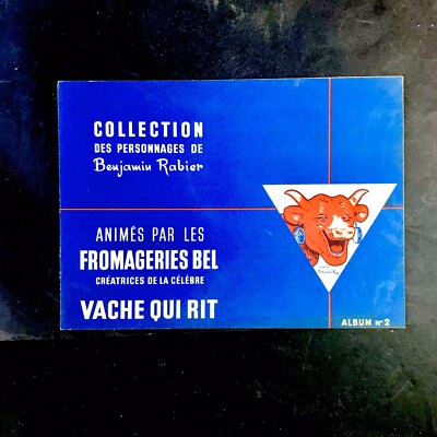 LA VACHE QUI RIT Album collecteur 1930 des Personnages papier Benjamin Rabier