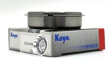 NEW KOYO 6304 NR DEEP GROOVE BALL BEARING, 20x52x15mm