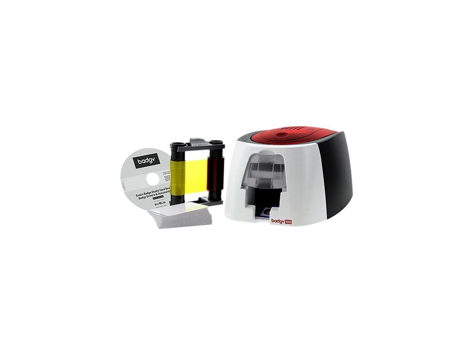 EVOLIS BADGY100 COLOR ID CARD PRINTER - Image 4 of 4