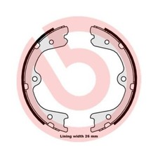 S 56 546 BREMBO Bremsbackensatz, Feststellbremse ESSENTIAL LINE