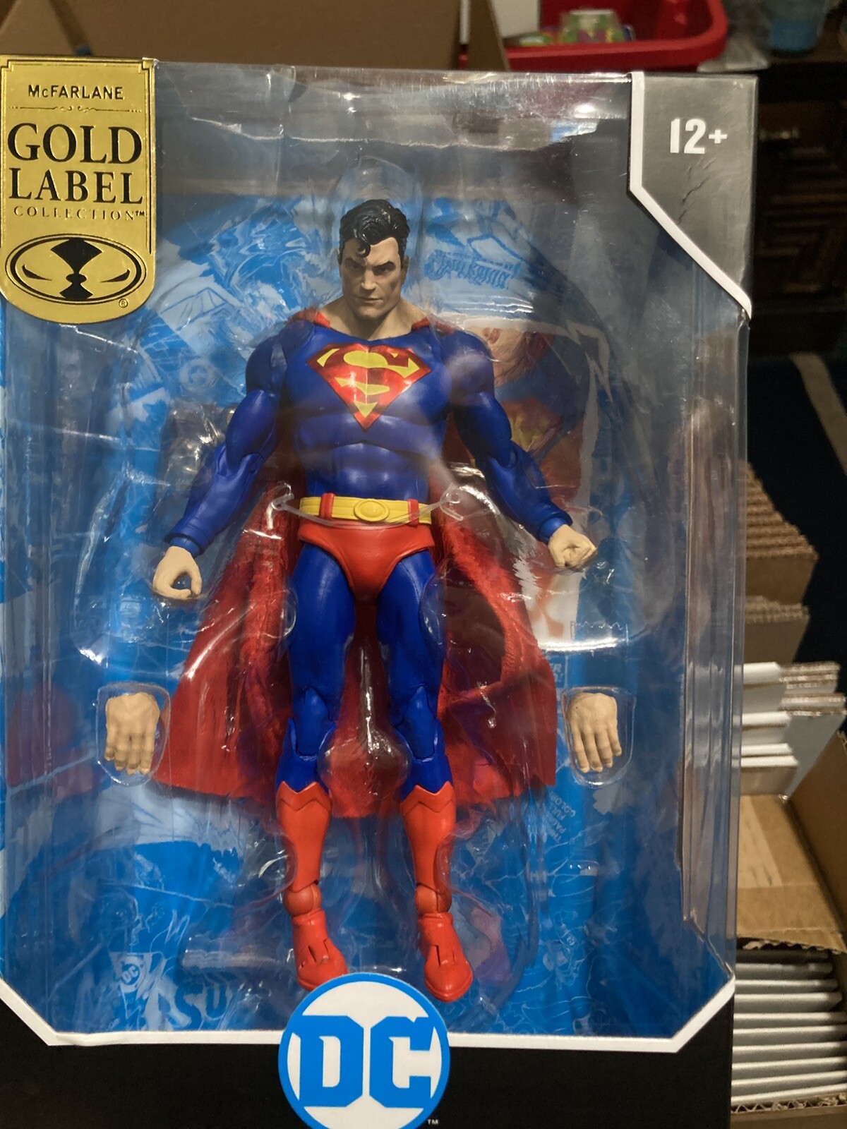 New McFarlane DC Multiverse Superman Action Comics Gold Label Walmart