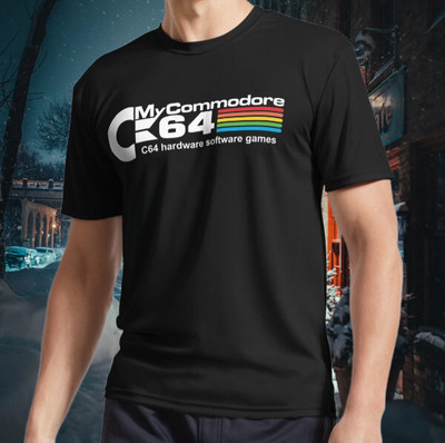 Commodore 64 Logo Unisex T-Shirt Funny Size S to 5XL