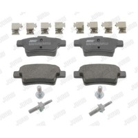 Jurid BremsbeläGe Bremsbelegsatz Hinten FüR CitroëN C4 Picasso I