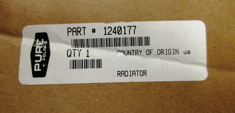 Conjunto de radiador Polaris Scrambler 500 2004-2009 1240177 nuevo fabricante de equipos originales Foto 3 de 3