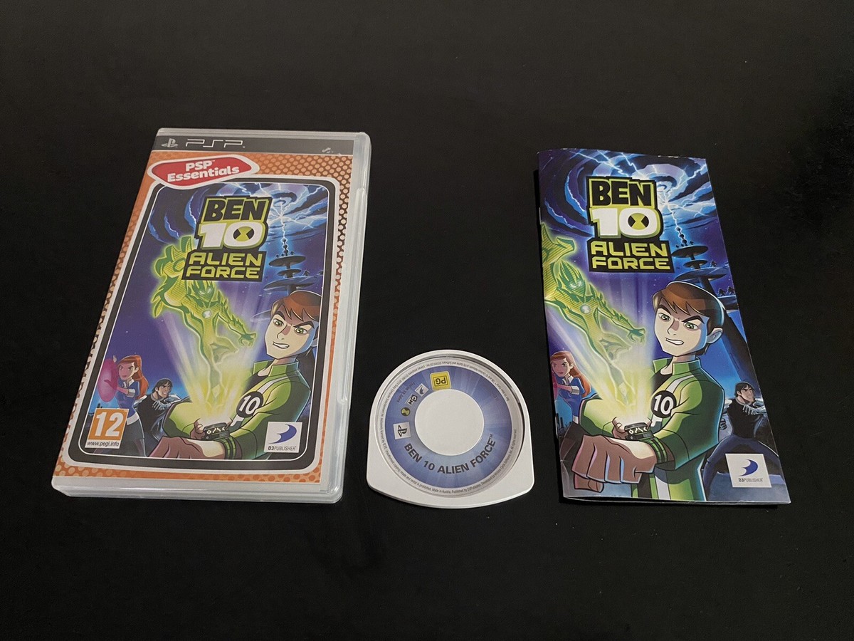 BEN 10 ALIEN FORCE ESSENTIAL PSP