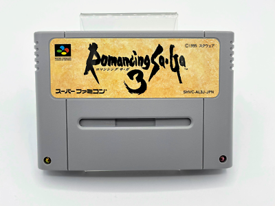 HANJUKU HERO SQUARESOFT RPG SFC SUPER FAMICOM IMPORT BRAND NEW STOCK
